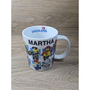 Lego Legoland California Cup Mug  "MARTHA" 2006 Lego Collectible